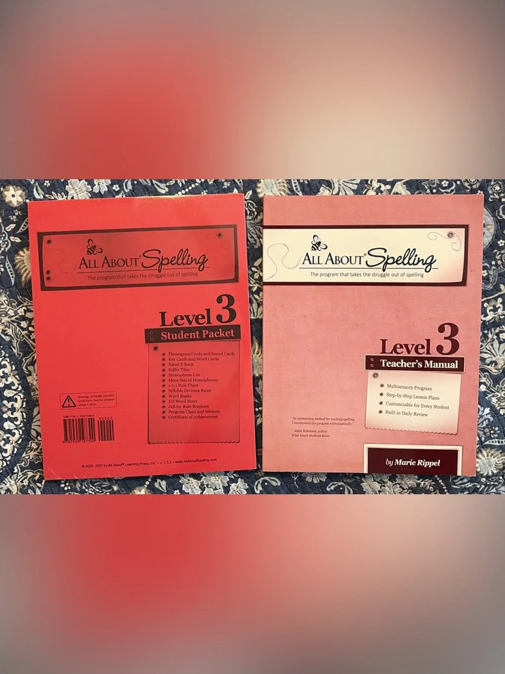 Level 3 - Pink/Coral Student Packet & Teacher Manual